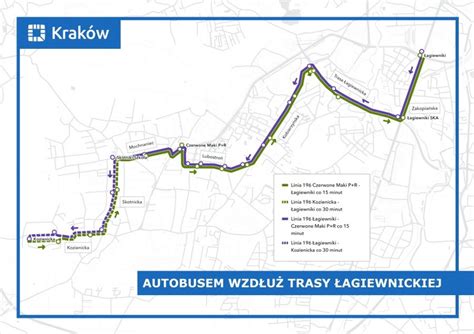 Kraków Wkrótce ruszy nowa linia autobusowa wzdłuż Trasy Łagiewnickiej