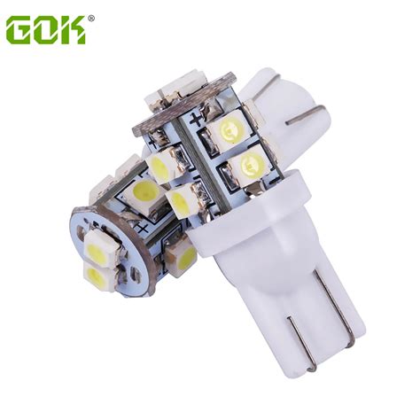 100pcs T10 10SMD Led 3528 1210 Smd W5w T10 10led Car LED Light W5w T10