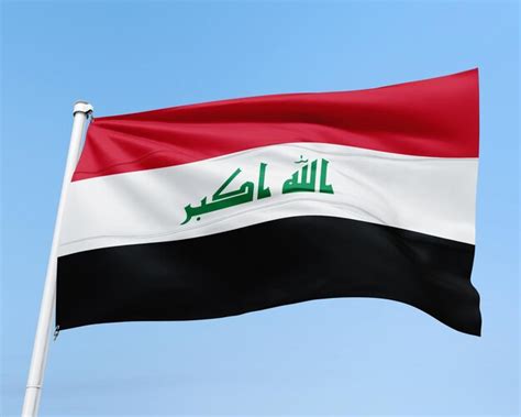 Bandera Del Pa S De Irak Archivo Psd Premium