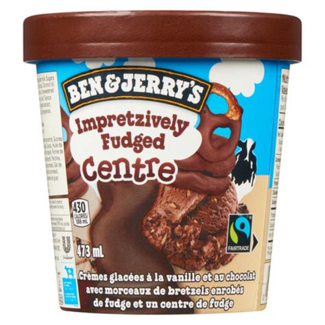 Ben Jerry S Ice Cream Impretzively Fudged Core Ml Voil Online