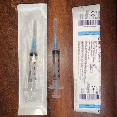 20 Ml Bd Luer Lok™ Syringe Sterile Single Use 302830 Bd 52 Off