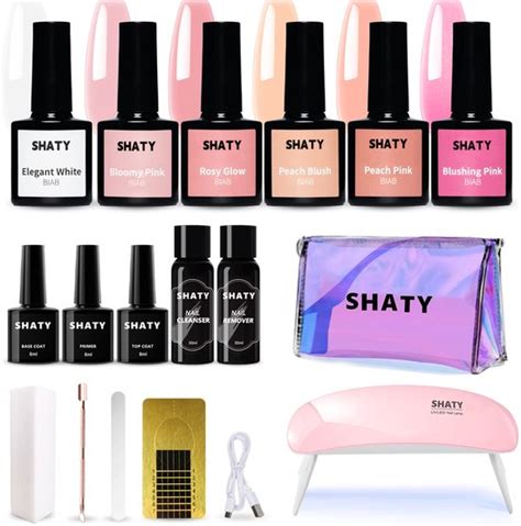 Shaty Biab Starter Pakket Delige Nude Pink Biab Set Inclusief Builder In A Bol