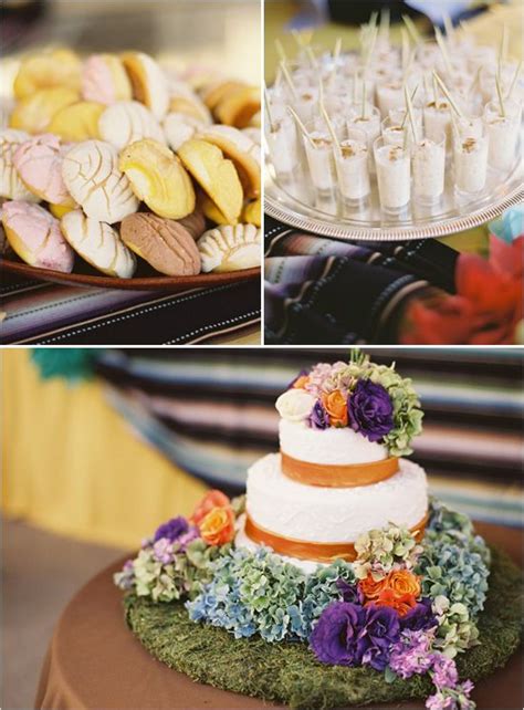 Wedding Chicks Mexican Dessert Table Wedding Reception Food