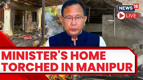 Miscreants Torch MoS MEA Rajkumar Ranjan Singh S Home In Imphal