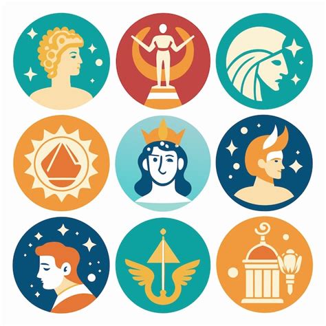 Greek Mythology Symbols Images - Free Download on Freepik