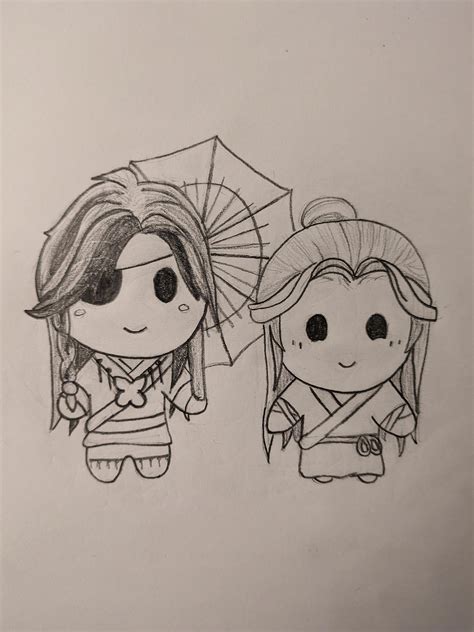 Chibi HuaLian by me : r/tianguancifu