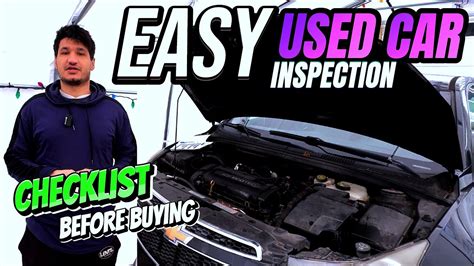 How To Inspect A Used Car Before Purchasing Like A Pro 2024 YouTube