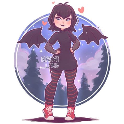 Naomi Lord Art On Instagram 🦇 Its Mavis From Hotel Transylvania