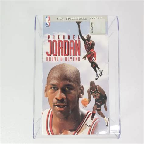 MICHAEL JORDAN ABOVE Beyond VHS Sealed Chicago Bulls NBA Basketball