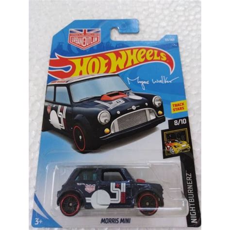 Hot Wheels Morris Mini Blue Shopee Malaysia