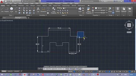 AUTOCAD DIRECT DISTANCE METHOD AND METHOD OF SELECTION YouTube