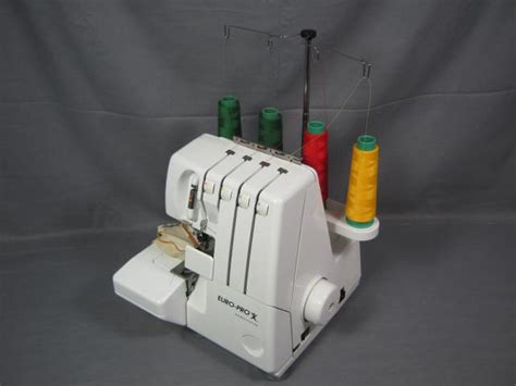 Euro Pro Ep Overlock Serger Sewing Machine W Pedal