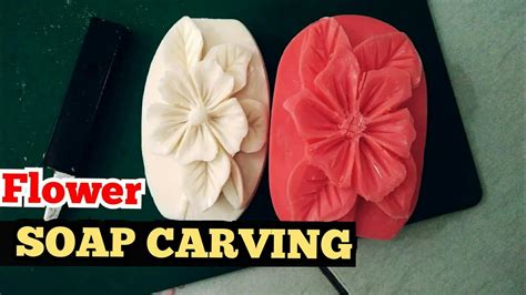 Ukiran Sabun Yang Mudah Bentuk Bunga Easy Soap Carving Flower Youtube