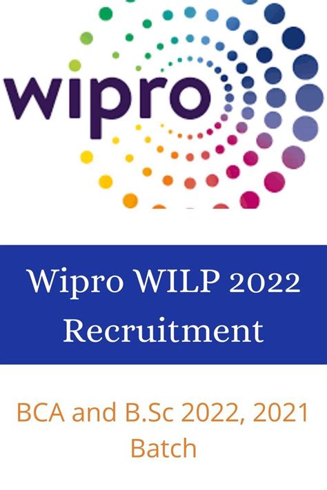 Wipro Wilp 2022 Recruitment Drive For Freshers 2022 2021 Batch Artofit