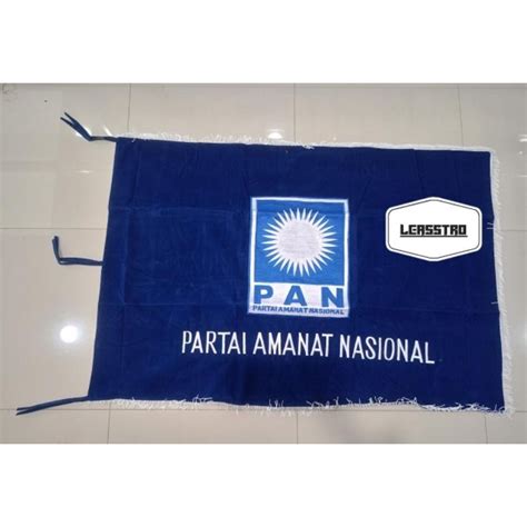 Jual Bendera Pataka Partai Pan 90 X 135 Cm Shopee Indonesia