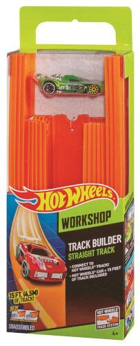 Mattel Hot Wheels Track Builder Gerade Rennbahn Teddy Toys Kinderwelt