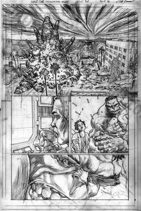 JadeGiant Comic Art IMMORTAL HULK Issue 20 Page 16 By Joe Bennett