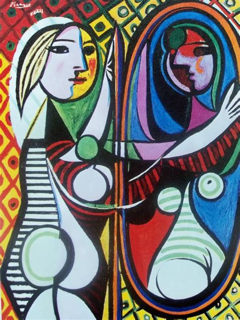 Pablo Picasso Girl Before A Mirror Photo By