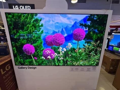 LG OLED GALLERY DESIGN 65GX, TV & Home Appliances, TV & Entertainment ...