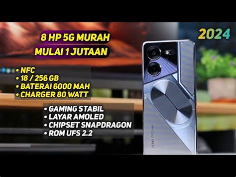 8 Rekomendasi HP Jaringan 5G Terbaik Ditahun 2024 YouTube