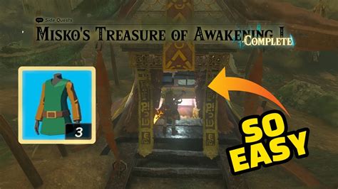 Misko S Treasure Of Awakening I Side Quest In Zelda Tears Of The