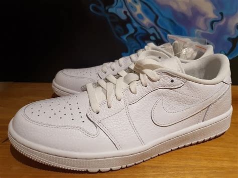 Nike Air Jordan 1 Low Golf Triple White