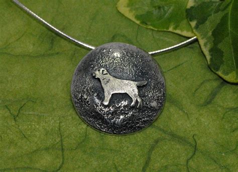 Tierschmuck Anh Nger In Silber Motiv Labrador Retriever