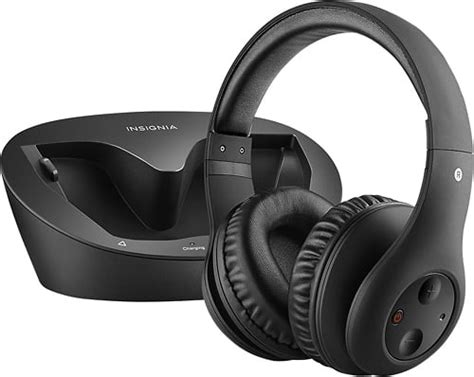 Insignia Over The Ear Ghz Wireless Headphones For Listening To Tv