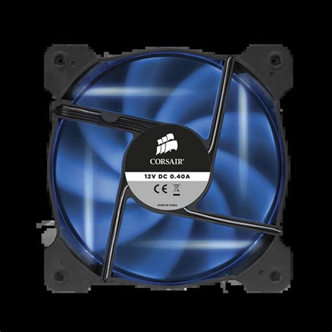 Corsair Air Series AF120 LED Blue Quiet Edition High Airflow 120mm Fan ...