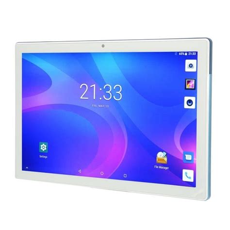 HURRISE Tablette 4G Tablette 10 Pouces Processeur Octa Core 8 Go 256 Go