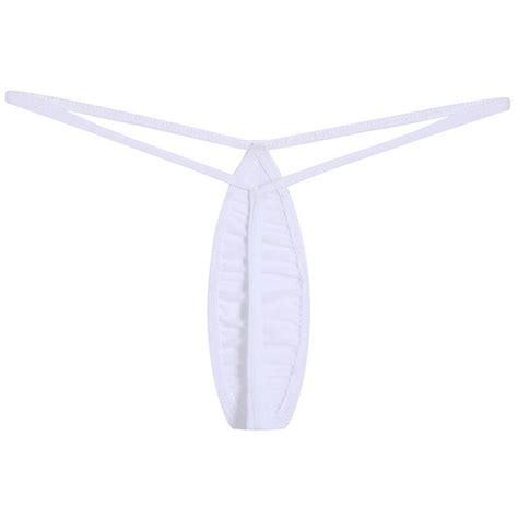 Men Sexy Bikini Briefs Micro Brief String Stretchy Underwear Gay Panties Jockstrap Bikini G