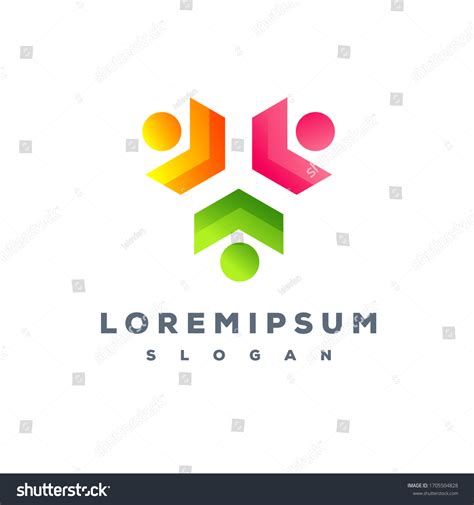 Business Team Logo Design Ready Use Stock Vector (Royalty Free ...