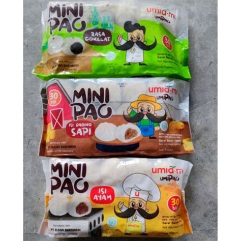 Jual Umiami Minipao Rasa Coklat Isi Pcs Di Jamin Enak Shopee