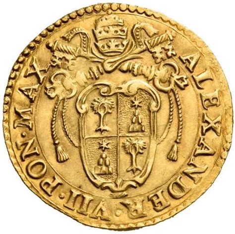 Doppia Alexander Vii Bolonia Estados Pontificios Numista