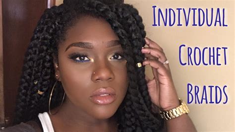 Easy Crochet Box Braids Without Cornrows Youtube