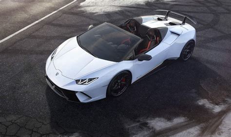 Lamborghini Huracan Performante Spyder Power Service Luxury Car Hire