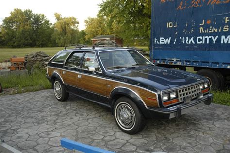 Amc Eagle Wagon Blue W Wood Paneling Speed Auto Wd