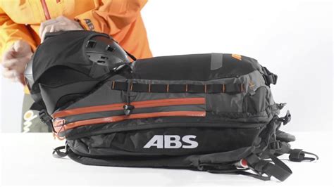 ABS Avalanche Airbag Vario Zip On Helmet YouTube