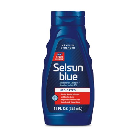 Selsun Blue Champú Medicado Para Caspa De 325 Ml Amazones Belleza