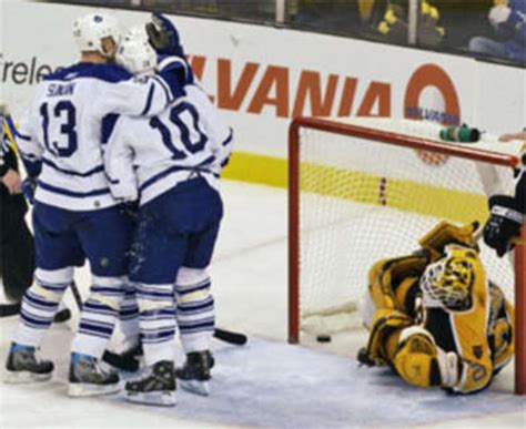 Steen Has Three Goals And Two Assists As Leafs Hammer The Bruins 10 2