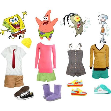 Spongebob Squarepants Spongebob Outfit Spongebob Costume Spongebob