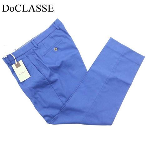 Do CLASSE ドゥクラッセ 通年 ストレッチ スラックス パンツ Sz.L メンズ 青 A1B05751_C#R(Lサイズ)｜売買された ...