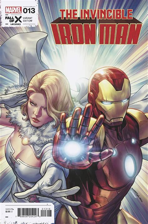 SEP230754 INVINCIBLE IRON MAN 13 25 COPY INCV EMILIO LAISO VAR