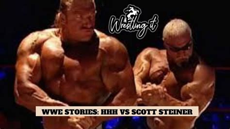 Triple H Vs Scott Steiner Youtube