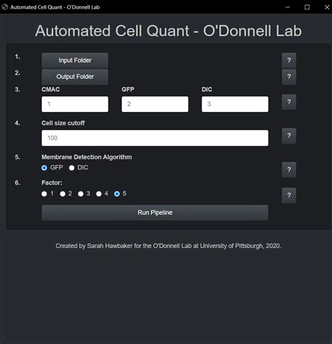 Automated Quantification Pipelines Odonnelllab