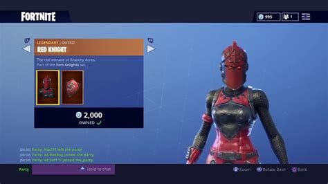 Fortnite How To Get Red Knight Skin For Free Fortnite Daily Item