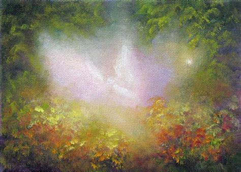 Marina Petro Adventures In Daily Painting Glimpse Of An Angel Oil