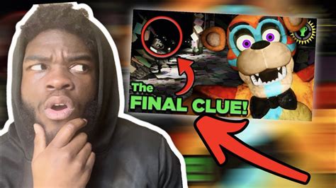 Game Theory Fnaf The Clue That Almost Solves Everything Reaction