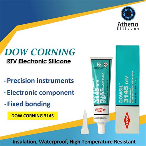 Dow Corning 3145 RTV Silicone Sealant Clear Grey 90ml Shopee Malaysia