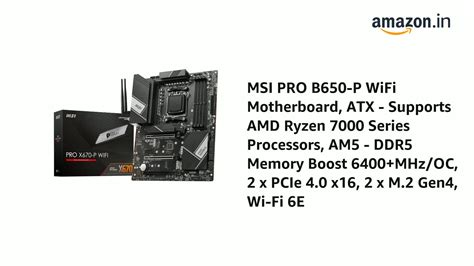 Msi Msi Pro X670 P Wifi Atx対応マザーボード Pro X670 P Wifi 返品種別b 通販 Intendbokuacat